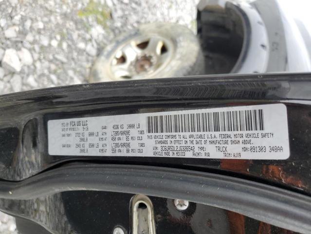 3C6UR5DL2JG326542 - 2018 RAM 2500 SLT BLACK photo 12