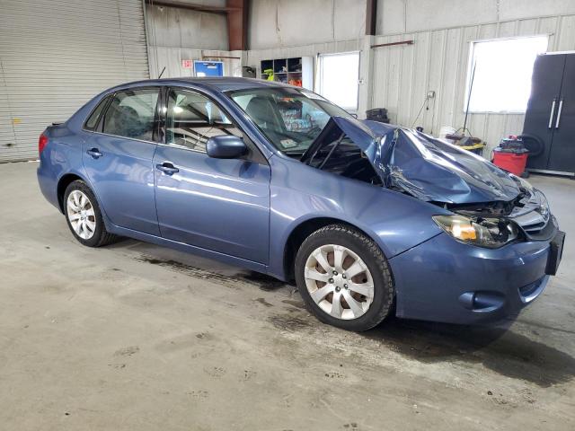 JF1GE6A60BH500126 - 2011 SUBARU IMPREZA 2.5I BLUE photo 4