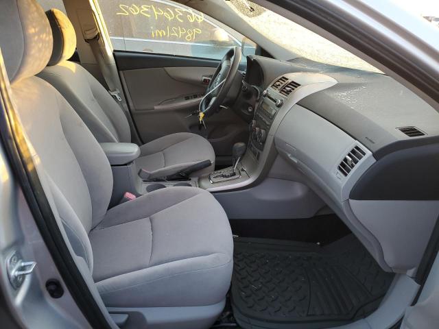 JTDBU4EE8B9169142 - 2011 TOYOTA COROLLA BASE SILVER photo 5