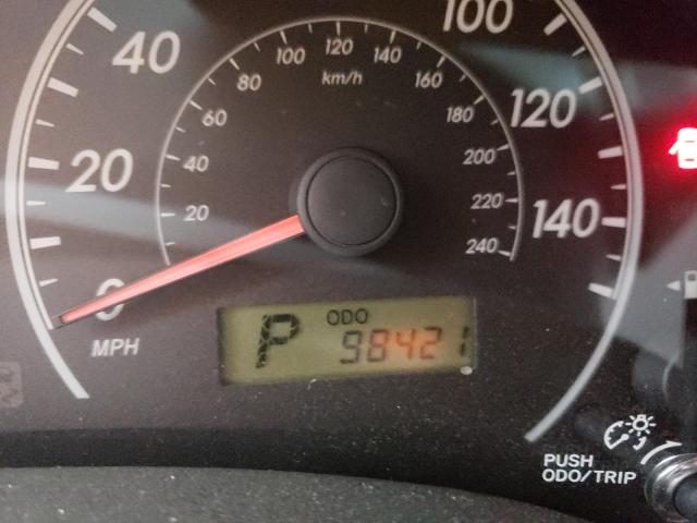 JTDBU4EE8B9169142 - 2011 TOYOTA COROLLA BASE SILVER photo 8