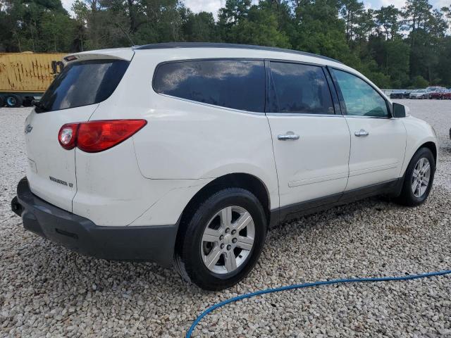 1GNKVGEDXCJ219505 - 2012 CHEVROLET TRAVERSE LT WHITE photo 3