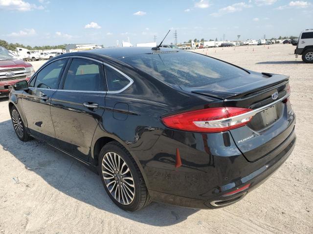 3FA6P0D98JR124555 - 2018 FORD FUSION TITANIUM/PLATINUM BLACK photo 2