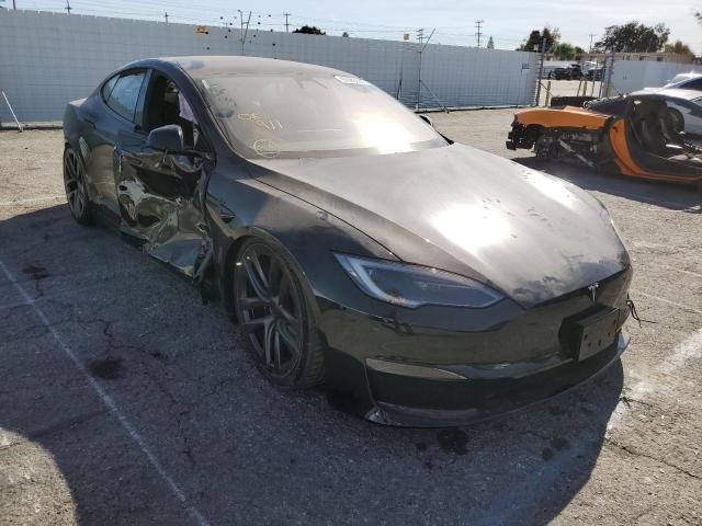 5YJSA1E69NF479875 - 2022 TESLA MODEL S Սև լուսանկար 1