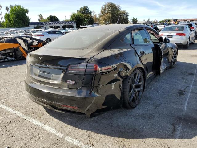 5YJSA1E69NF479875 - 2022 TESLA MODEL S Սև լուսանկար 4