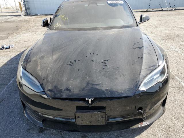 5YJSA1E69NF479875 - 2022 TESLA MODEL S Սև լուսանկար 7
