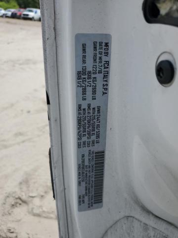 ZFBERFBB2J6L62250 - 2018 RAM PROMASTER SLT 白色 照片 13