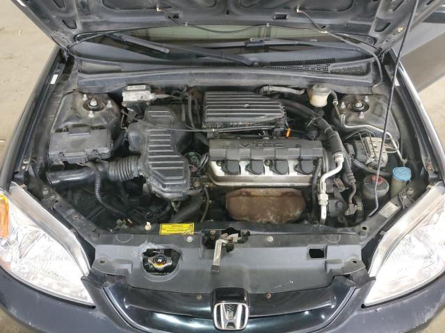 1HGEM22971L013217 - 2001 HONDA CIVIC SI Կապույտ լուսանկար 11
