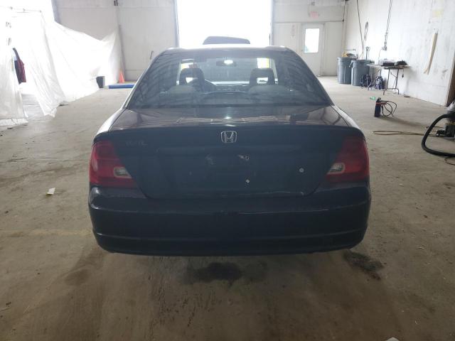 1HGEM22971L013217 - 2001 HONDA CIVIC SI Կապույտ լուսանկար 6