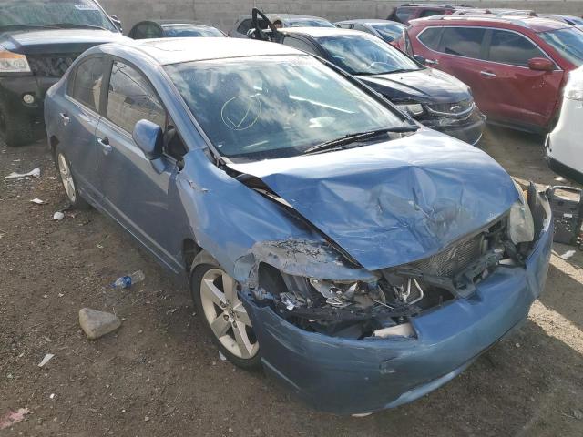 1HGFA16928L021690 - 2008 HONDA CIVIC EXL BLUE photo 1