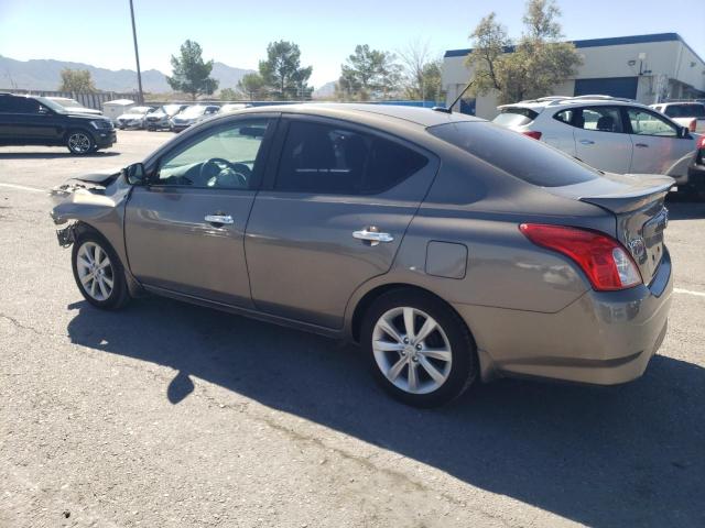 3N1CN7AP4HL807965 - 2017 NISSAN VERSA S GRAY photo 2