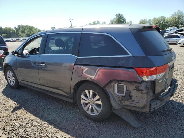 5FNRL5H46EB108201 - 2014 HONDA ODYSSEY EX Մոխրագույն լուսանկար 2