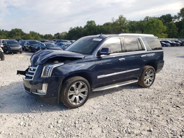 1GYS4BKJ5JR179903 - 2018 CADILLAC ESCALADE LUXURY BLUE photo 1