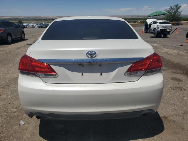 4T1BK3DB7BU375505 - 2011 TOYOTA AVALON BASE Սպիտակ լուսանկար 6