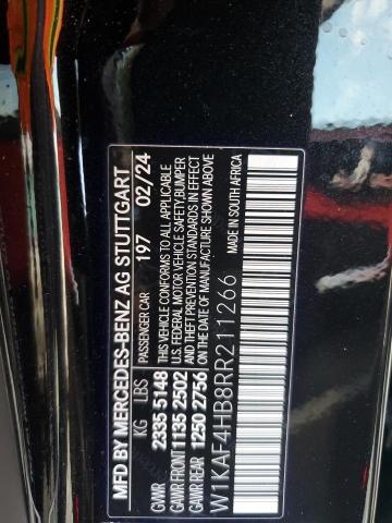 W1KAF4HB8RR211266 - 2024 MERCEDES-BENZ C 300 4MATIC BLACK photo 13