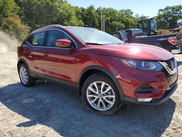 JN1BJ1BW8MW449283 - 2021 NISSAN ROGUE SPOR SV RED photo 4