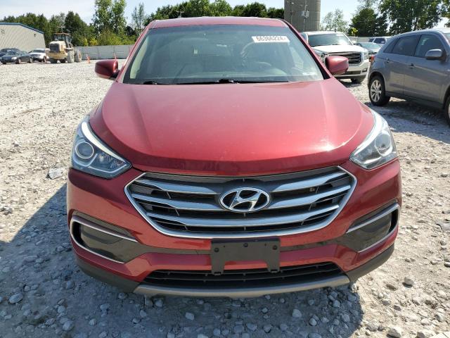 5XYZTDLB1HG448756 - 2017 HYUNDAI SANTA FE S MAROON photo 5