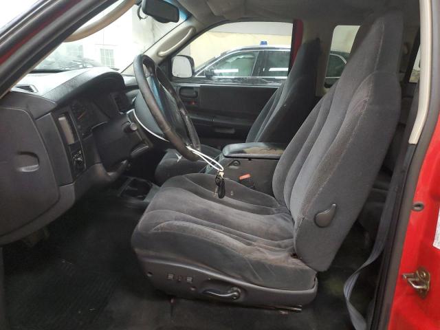 1D7HG42X23S296122 - 2003 DODGE DAKOTA SLT RED photo 7