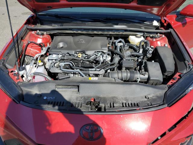 4T1DBADK1SU016633 - 2025 TOYOTA CAMRY XSE RED photo 11