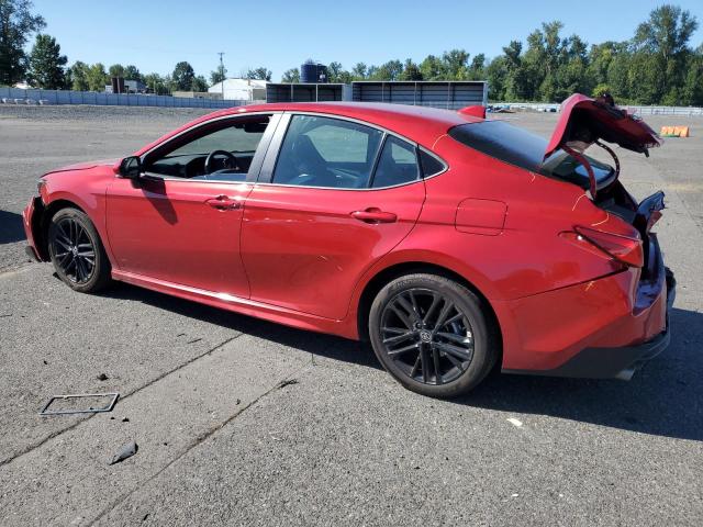 4T1DBADK1SU016633 - 2025 TOYOTA CAMRY XSE RED photo 2