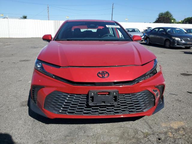 4T1DBADK1SU016633 - 2025 TOYOTA CAMRY XSE RED photo 5