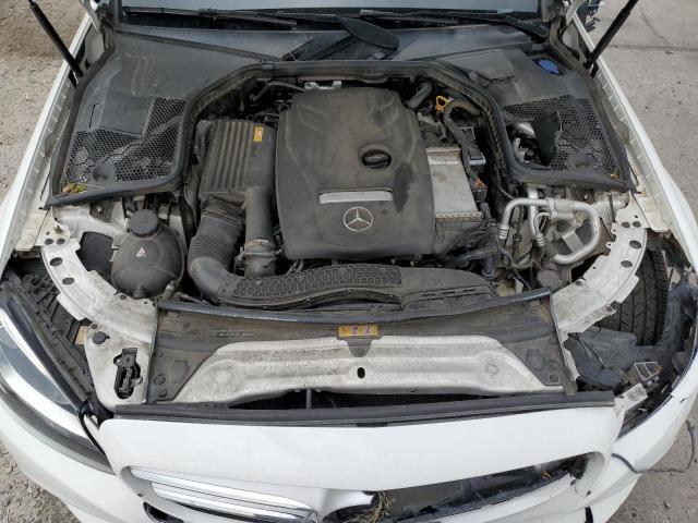 55SWF4KB2JU257886 - 2018 MERCEDES-BENZ C 300 4MATIC WHITE photo 11
