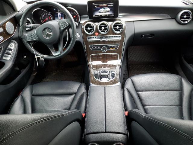 55SWF4KB2JU257886 - 2018 MERCEDES-BENZ C 300 4MATIC WHITE photo 8