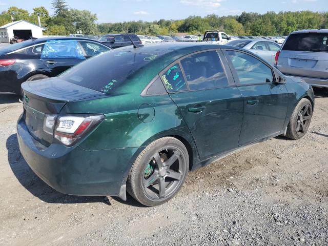 1G1P75SZ8E7100132 - 2014 CHEVROLET CRUZE GREEN photo 3