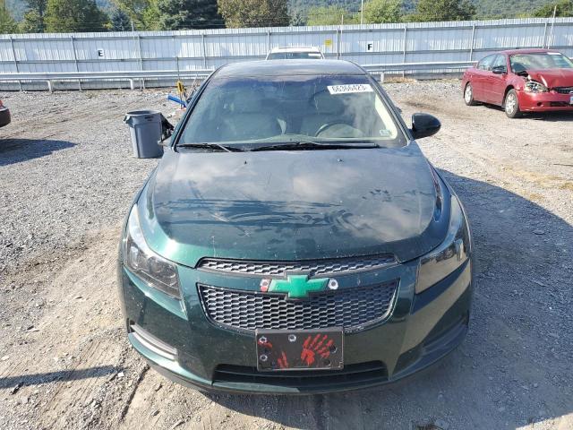 1G1P75SZ8E7100132 - 2014 CHEVROLET CRUZE GREEN photo 5