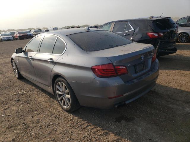 WBAXH5C59DD107345 - 2013 BMW 528 XI GRAY photo 2