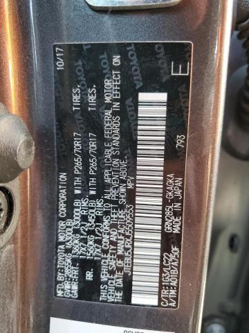 JTEBU5JRXJ5509553 - 2018 TOYOTA 4RUNNER SR5/SR5 PREMIUM TWO TONE photo 14