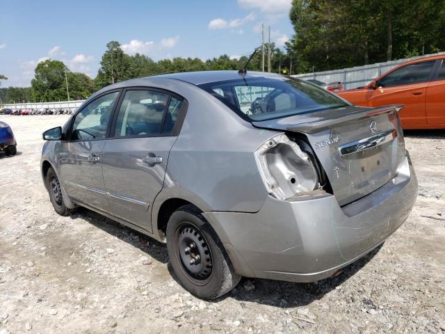 3N1AB6AP8CL669513 - 2012 NISSAN SENTRA 2.0 GRAY photo 2