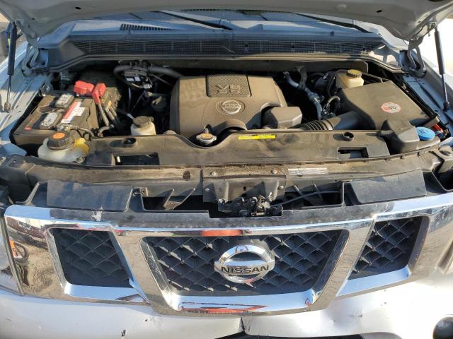 5N1AA0ND0FN605009 - 2015 NISSAN ARMADA SV SILVER photo 12