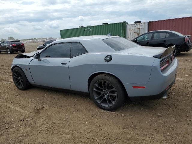 2C3CDZFJ4MH507995 - 2021 DODGE CHALLENGER R/T SCAT PACK GRAY photo 2