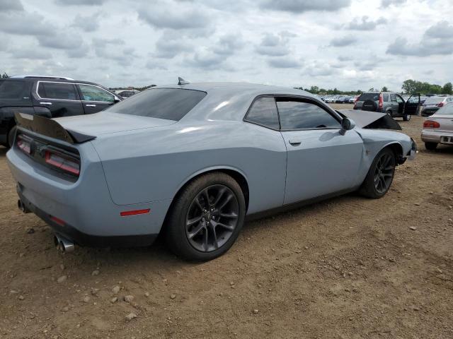 2C3CDZFJ4MH507995 - 2021 DODGE CHALLENGER R/T SCAT PACK GRAY photo 3