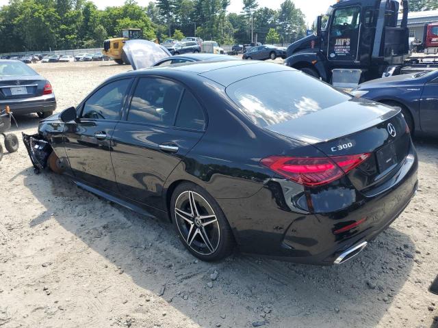 W1KAF4HB1RR199137 - 2024 MERCEDES-BENZ C 300 4MATIC BLACK photo 2