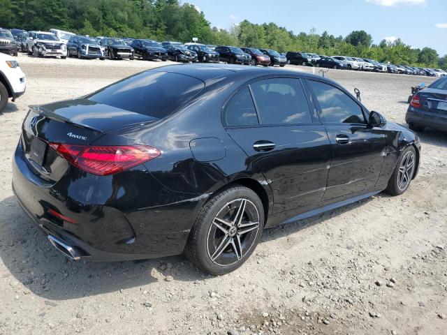 W1KAF4HB1RR199137 - 2024 MERCEDES-BENZ C 300 4MATIC BLACK photo 3