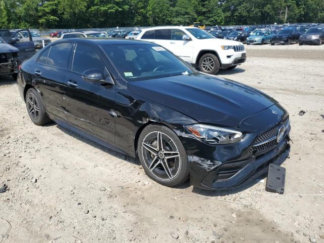 W1KAF4HB1RR199137 - 2024 MERCEDES-BENZ C 300 4MATIC BLACK photo 4