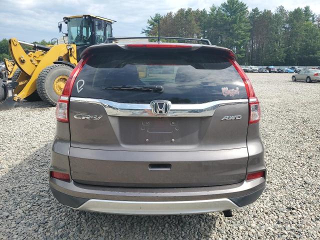 5J6RM4H7XGL010073 - 2016 HONDA CR-V EXL 棕色 照片 6
