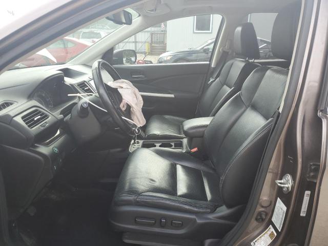 5J6RM4H7XGL010073 - 2016 HONDA CR-V EXL 棕色 照片 7