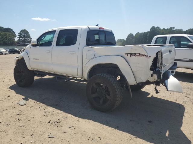 3TMLU4EN8EM161231 - 2014 TOYOTA TACOMA DOUBLE CAB WHITE photo 2