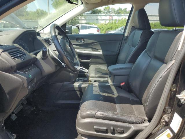 2HKRM4H72GH663345 - 2016 HONDA CR-V EXL BLACK photo 7