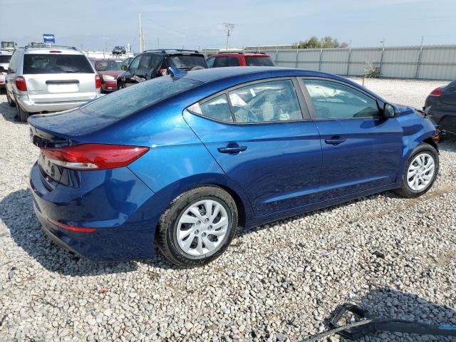 5NPD74LF3JH386650 - 2018 HYUNDAI ELANTRA SE BLUE photo 3