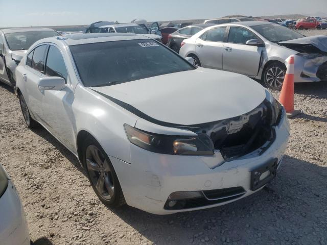 19UUA9F55DA003466 - 2013 ACURA TL TECH WHITE photo 4
