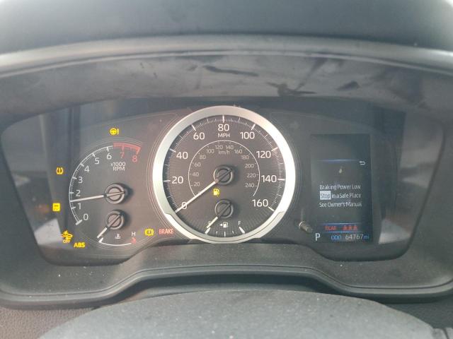 5YFEPMAE6NP275954 - 2022 TOYOTA COROLLA LE ვერცხლისფერი ფოტო 9