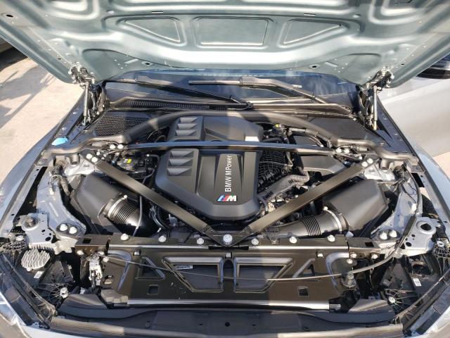 WBS33AY07PFN34904 - 2023 BMW M3 COMPETITION GRAY photo 11