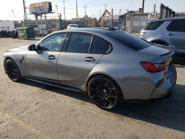 WBS33AY07PFN34904 - 2023 BMW M3 COMPETITION GRAY photo 2