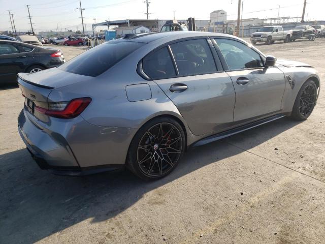 WBS33AY07PFN34904 - 2023 BMW M3 COMPETITION GRAY photo 3