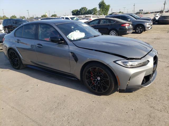 WBS33AY07PFN34904 - 2023 BMW M3 COMPETITION GRAY photo 4