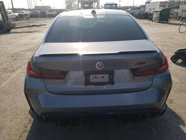 WBS33AY07PFN34904 - 2023 BMW M3 COMPETITION GRAY photo 6