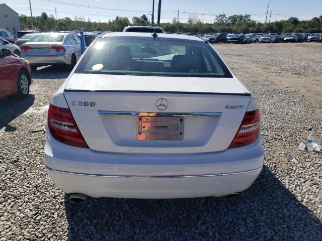 WDDGF8AB9EG184516 - 2014 MERCEDES-BENZ C 300 4MATIC WHITE photo 6